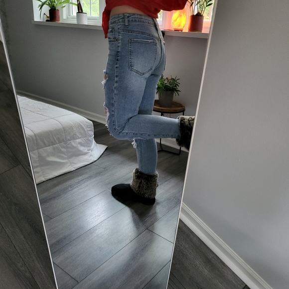90s distressed high rise summer mom jeans - Picture 3 of 12